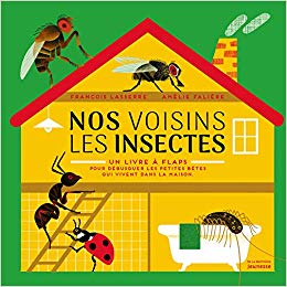 Nos voisins les insectes – Un livre à flaps, pour débusquer les petites bêtes qui vivent dans la maison